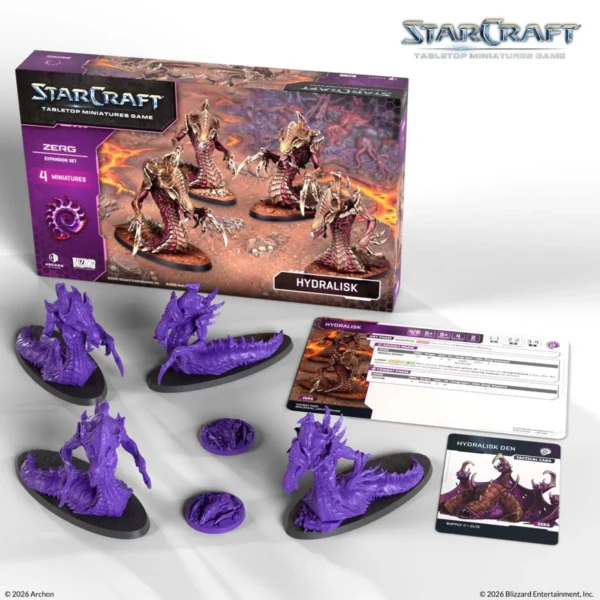 starcraft hydralisk miniatures