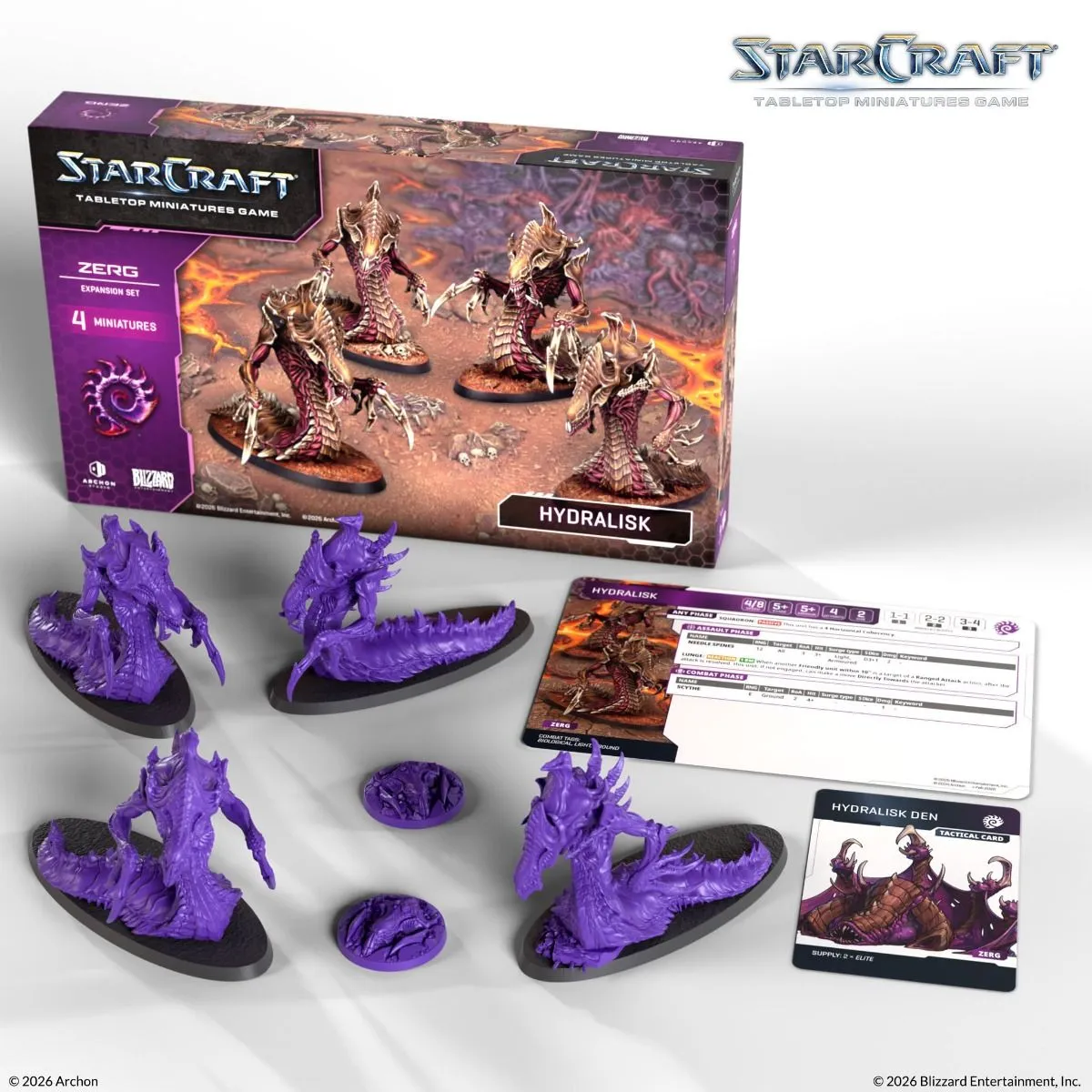 starcraft-hydralisk-miniatures starcraft hydralisk miniatures