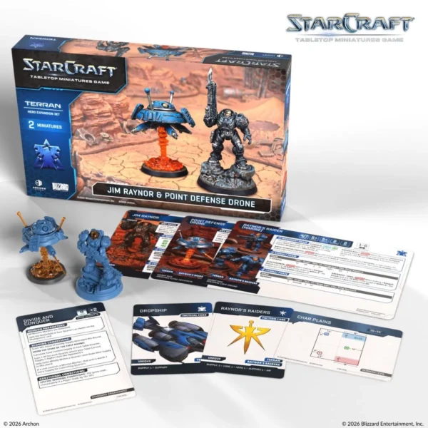 jim raynor starcraft miniatures