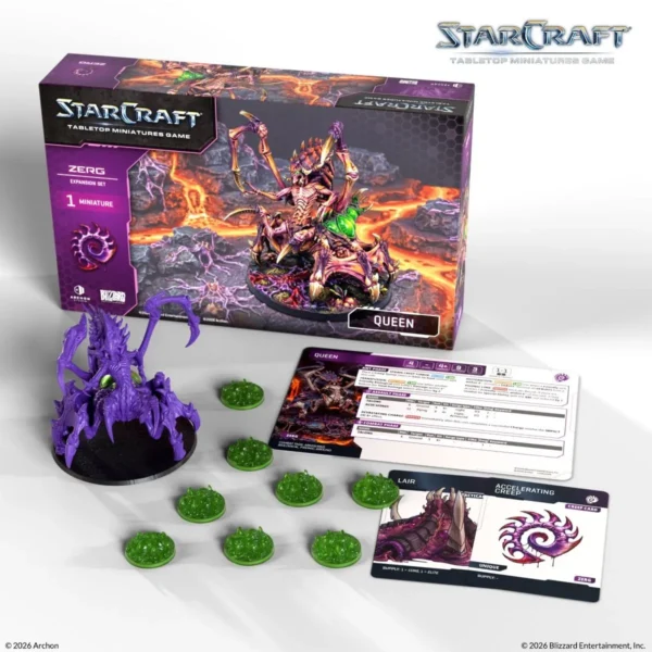 zerg queen miniature starcraft