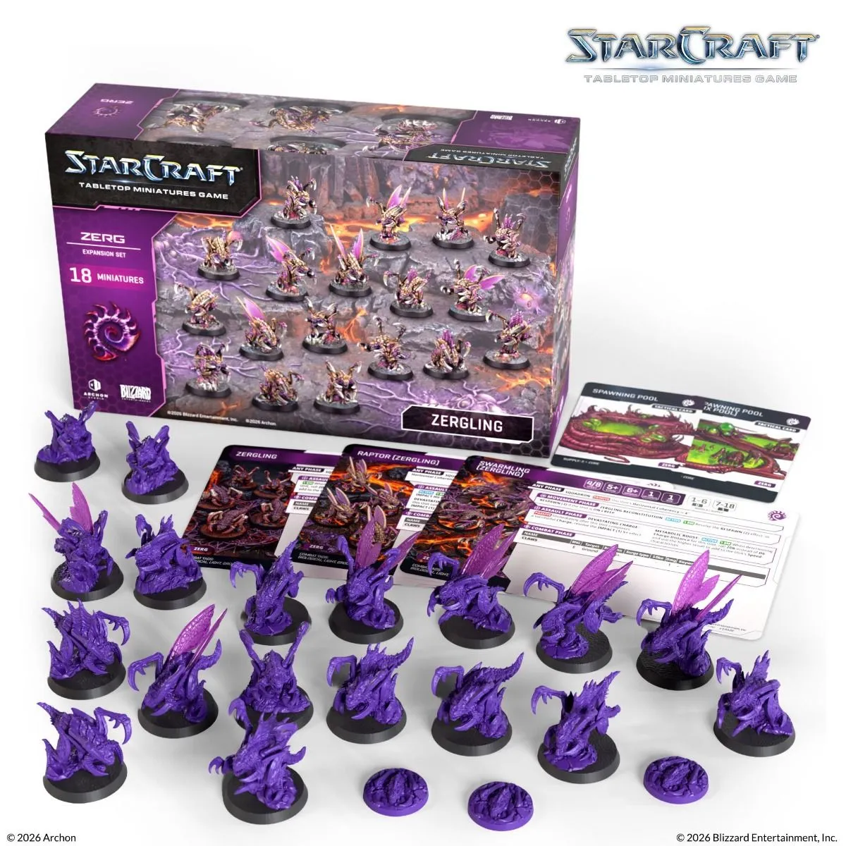 zergling-miniatures-starcraft zergling miniatures starcraft