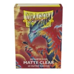 dragon shield matte clear outer japanese sleeves