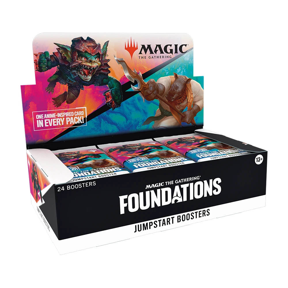 mtg-foundations-jumpstart-booster-box Magic: The Gathering - Foundations Jumpstart Booster Box (24 Packs) - Image 1