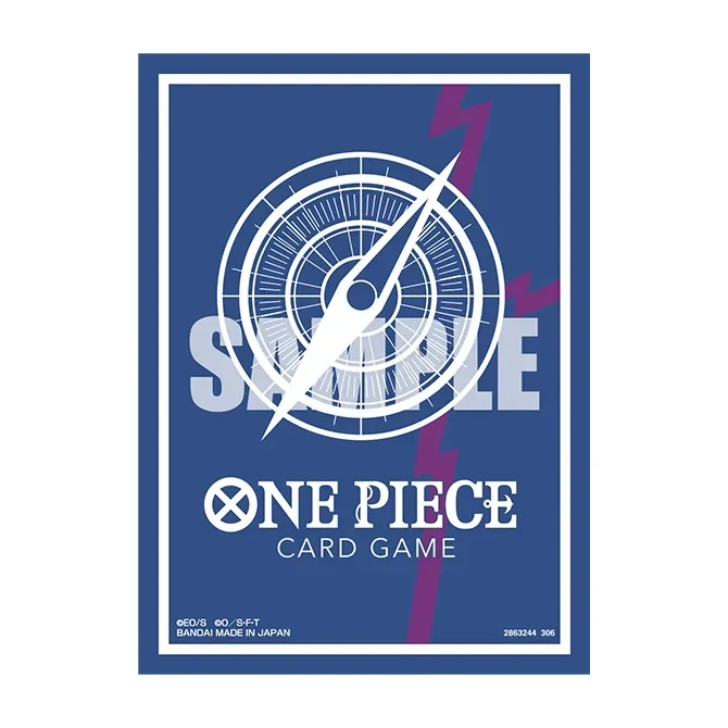 one-piece-official-sleeves-vol-16-rocks-d-xebec-standard-blue-70 One Piece Card Game Sleeves Vol. 16 - Rocks D. Xebec (70ct) - Image 1