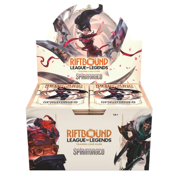 spiritforged booster display riftbound