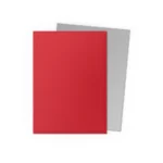 Dragon Shield - Matte Dual Crimson & Silver Sleeves - Standard Size (100) - Image 2
