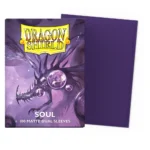 Dragon Shield - Matte Dual Soul (Metallic Purple) Sleeves - Standard Size (100)