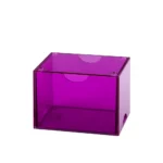 Dragon Shield - Strongbox Deck Box - Clear Purple