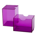 Dragon Shield - Strongbox Deck Box - Clear Purple - Image 2