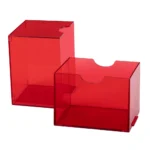 Dragon Shield - Strongbox Deck Box - Clear Red - Image 2