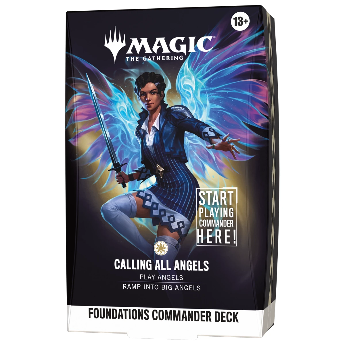 mtg-foundations-commander-calling-all-angels-english Magic: The Gathering - Foundations Commander Deck - Calling All Angels - Image 1