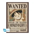 One Piece - Wanted Luffy & Ace Poster Set (2 Posters, 52 x 38 cm) - Image 2