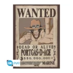 One Piece - Wanted Luffy & Ace Poster Set (2 Posters, 52 x 38 cm) - Image 3