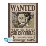 One Piece - Wanted Mihawk & Crocodile Poster Set (2 Posters, 52 x 38 cm) - Image 3