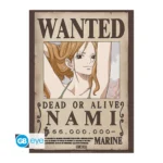 One Piece - Wanted Nami & Robin Poster Set (2 Posters, 52 x 38 cm) - Image 2