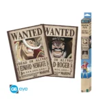 One Piece - Wanted Roger & Whitebeard Poster Set (2 Posters, 52 x 38 cm)