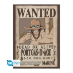 One Piece - Wanted Sabo & Ace Poster Set (2 Posters, 52 x 38 cm) - Image 2