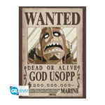 One Piece - Wanted Usopp & Franky Poster Set (2 Posters, 52 x 38 cm) - Image 2
