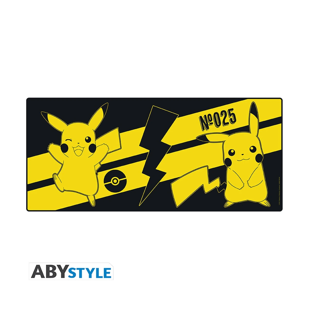 pokemon-pikachu-xxl-mousepad-90x40-abystyle Pokemon - Pikachu XXL Mousepad (90 x 40 cm) - Image 1